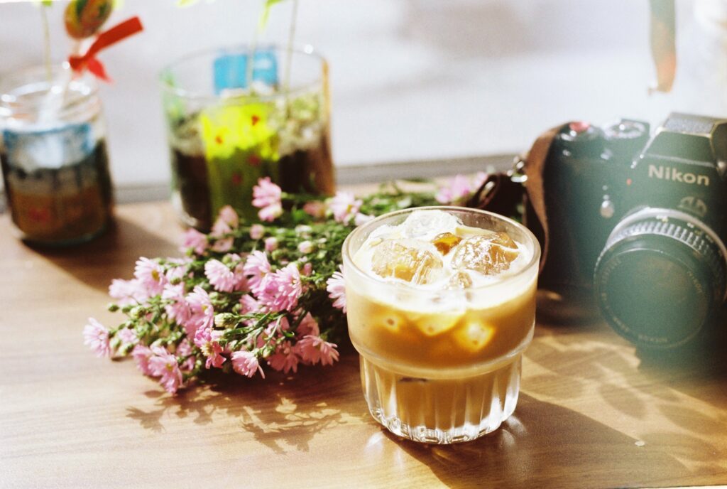 Iskaffe uden sukker