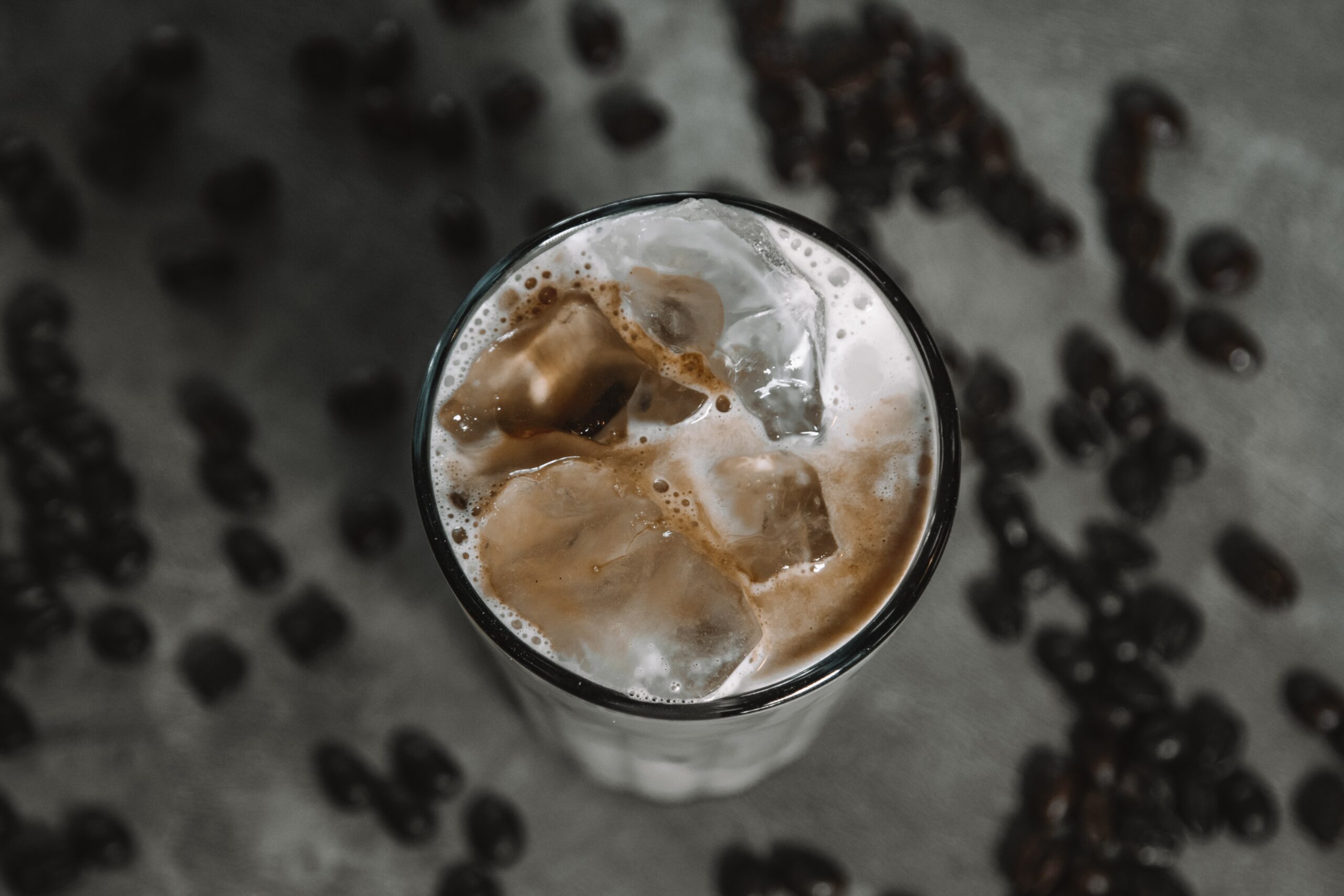 Iskaffe med vanilje